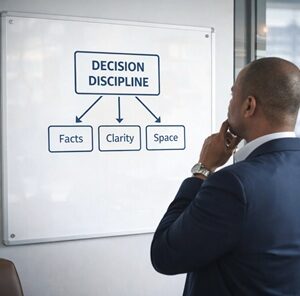 Decision discipline