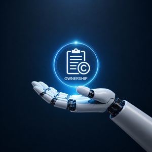 Who owns AI-generated content
